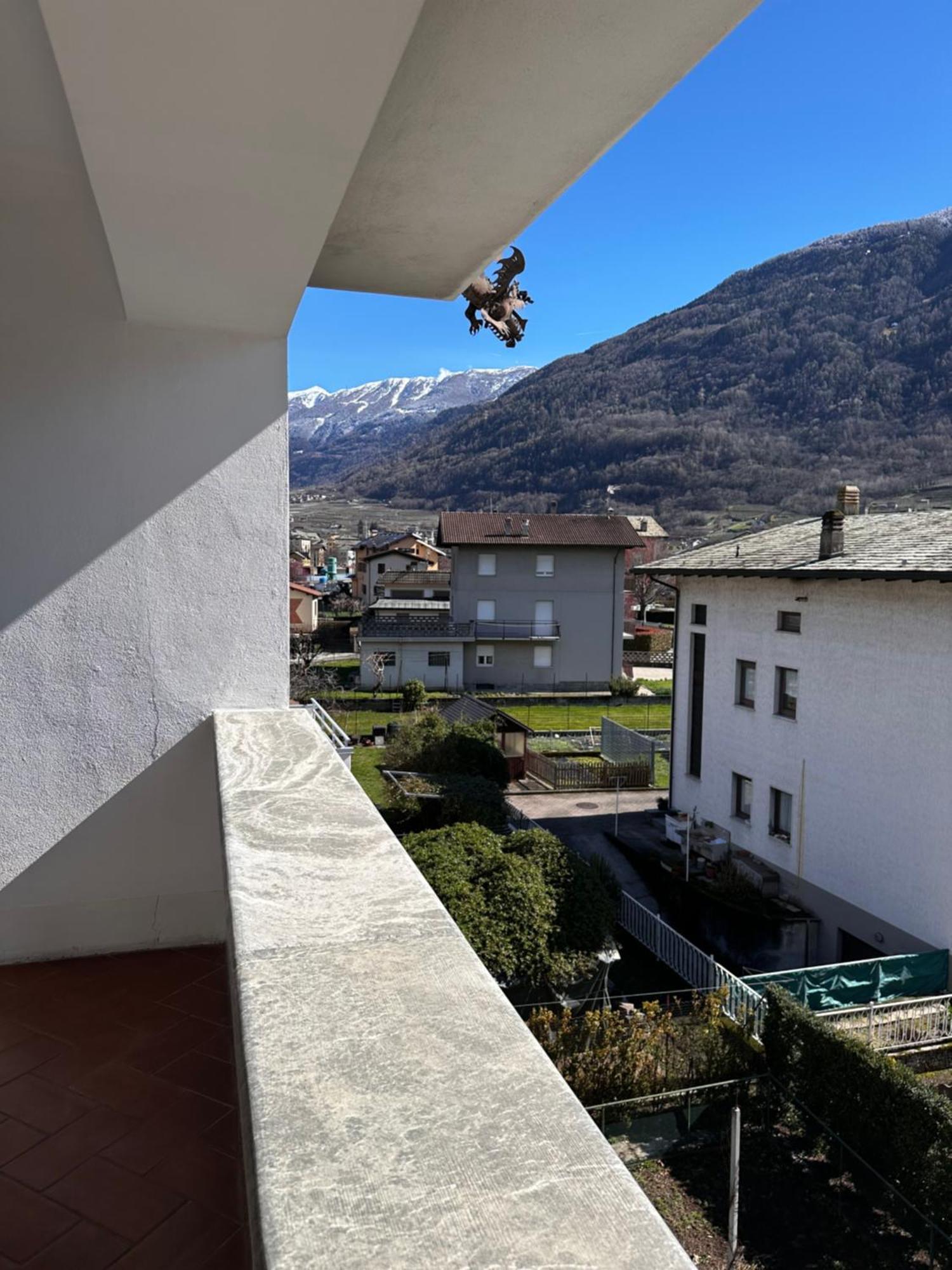 Ampio Appartamento Con Vista “Casa Magro” Tirano Eksteriør bilde